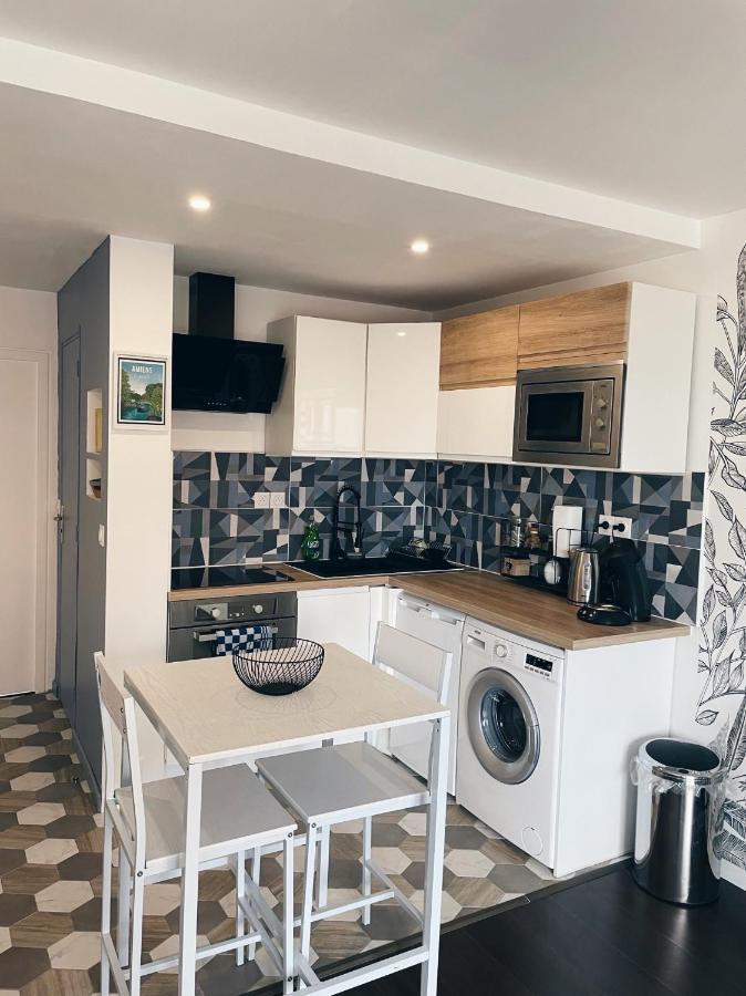 New: Appartement Tout Confort + Parking Gratuit Amiens Exterior foto